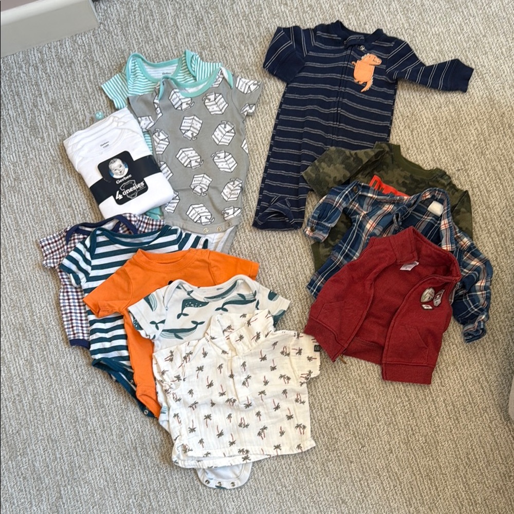 6 month boy clothing bundle
